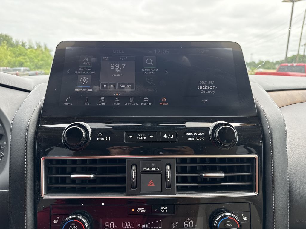 2023 Nissan Armada SL White at Central Houston Nissan