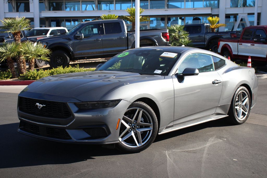 Carbonized Gray Metallic 2026 Ford Mustang Coupe Rear-Wheel Drive Automatic