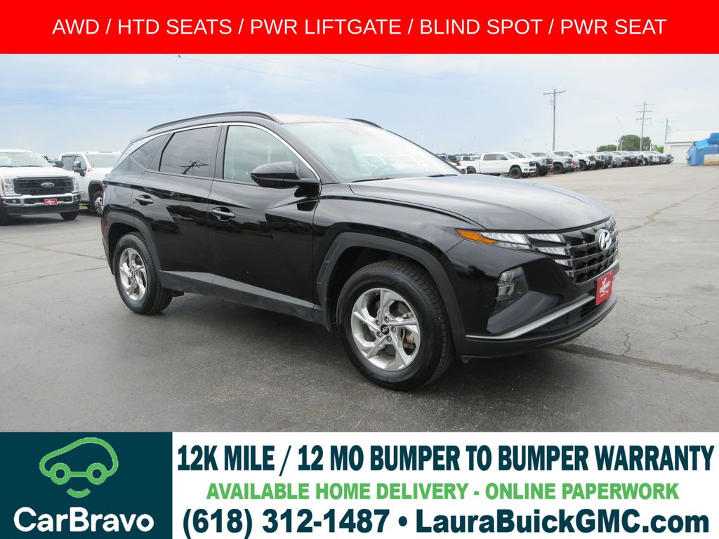 Black Pearl 2024 Hyundai Tucson SUV / Crossover All-Wheel Drive 8-Speed Automatic
