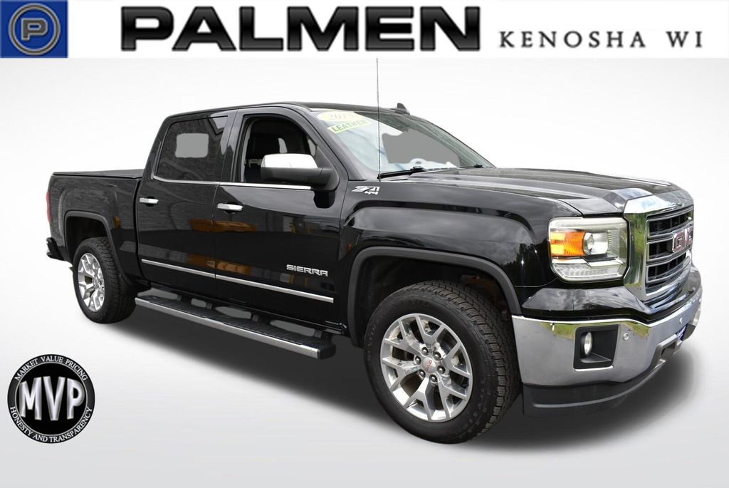 2015 Onyx Black GMC Sierra 1500 SLT 4X4 Truck