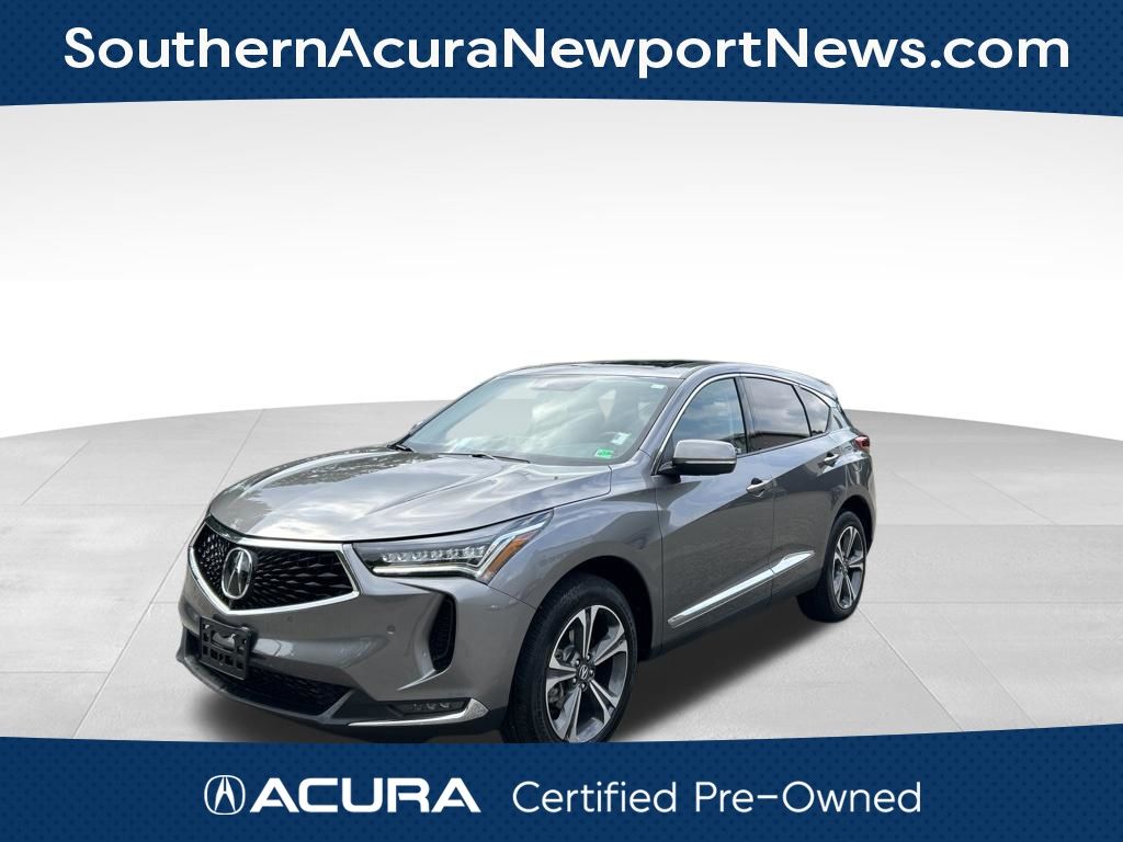 Liquid Carbon Metallic 2024 Acura RDX SUV / Crossover All-Wheel Drive Automatic