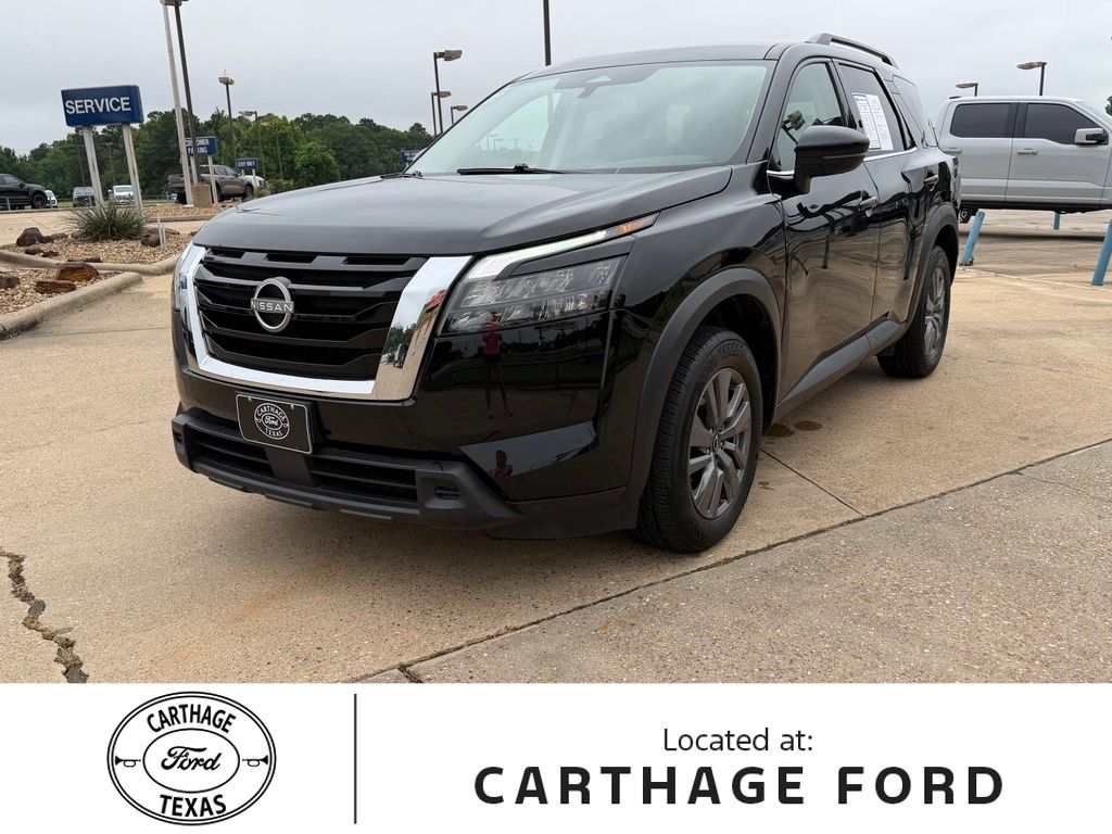 Super Black 2025 Nissan Pathfinder SUV / Crossover Front-Wheel Drive 9-Speed Automatic