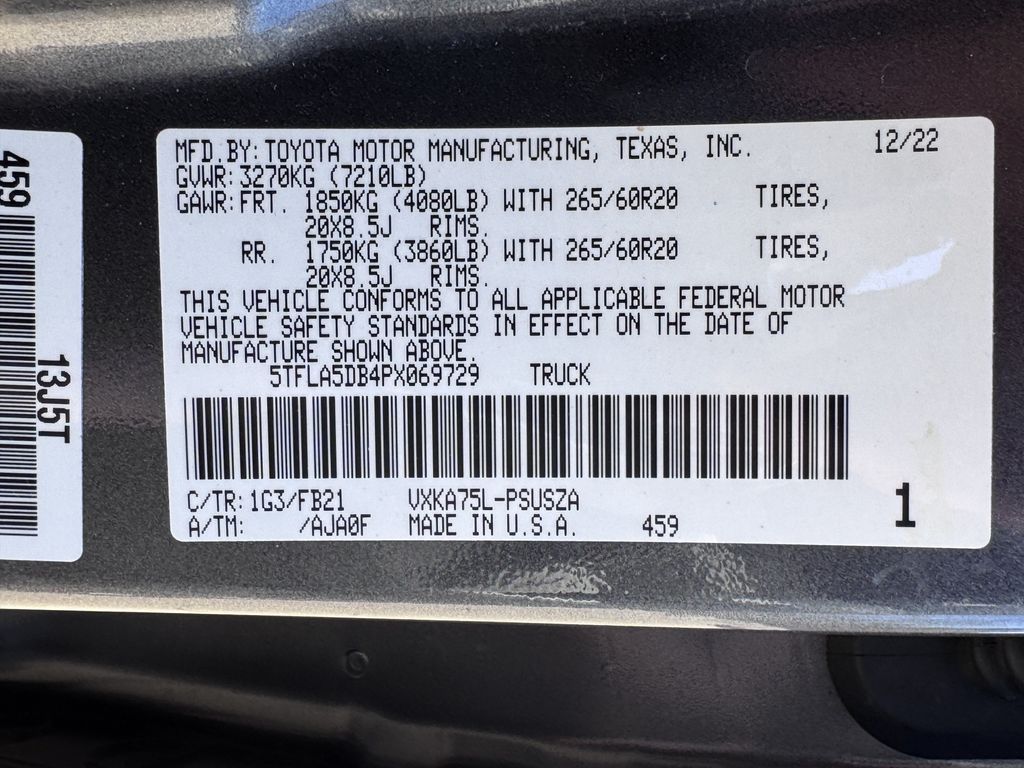 Used 2023 Toyota Tundra Truck