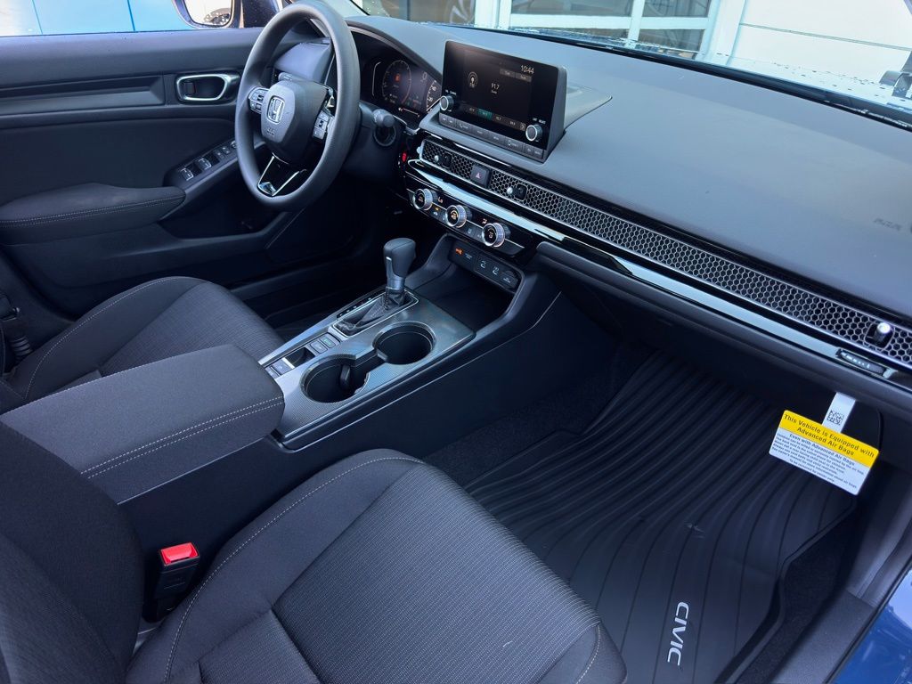 2026 Honda Civic LX Blue at Community Honda