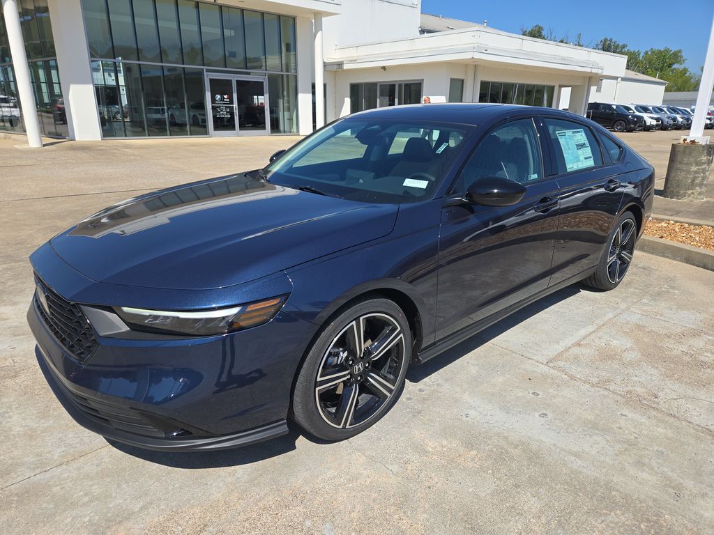 Canyon River Blue Metallic 2026 Honda Accord Sedan Front-Wheel Drive Continuously Variable Transmission