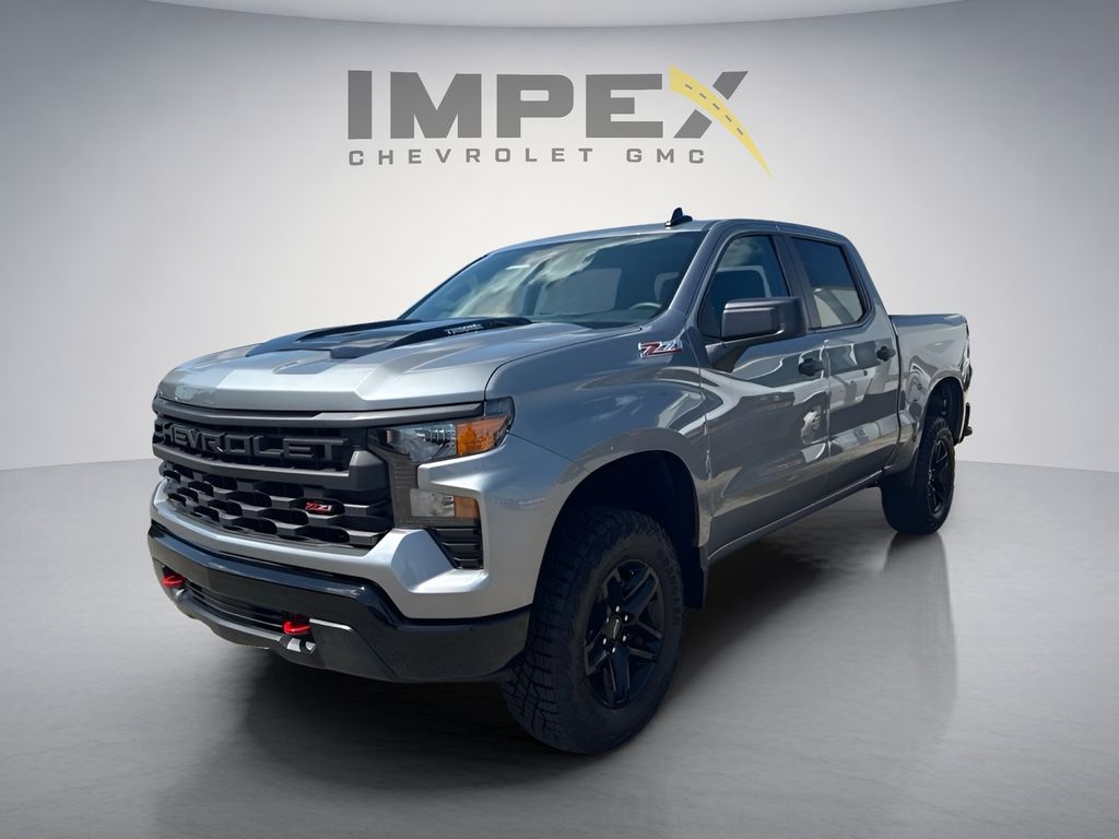 Sterling Gray Metallic 2026 Chevrolet Silverado 1500 Pickup Truck Four-Wheel Drive 8-Speed Automatic