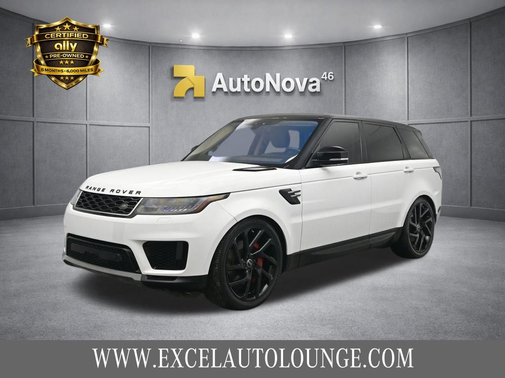 White 2018 Land Rover Range Rover Sport SUV / Crossover All-Wheel Drive 8-Speed Automatic