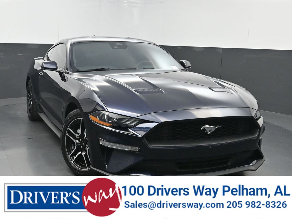 Blue Metallic 2021 Ford Mustang Coupe Rear-Wheel Drive Automatic