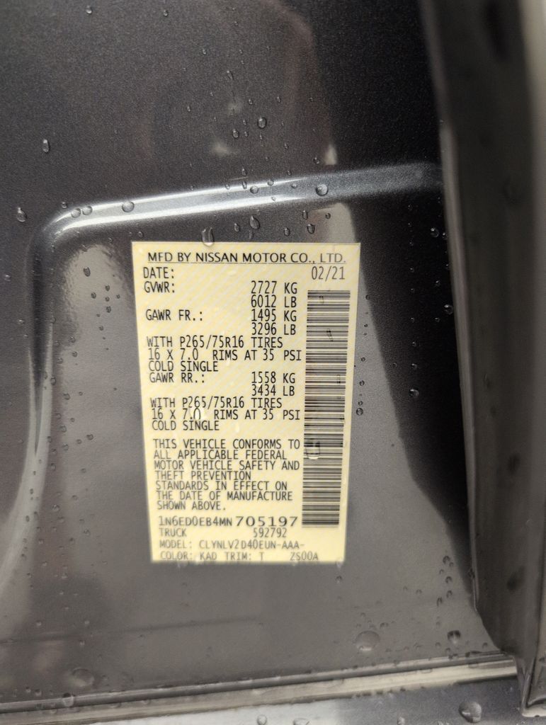 Certified Used 2021 Gray Nissan PRO-4X image 42