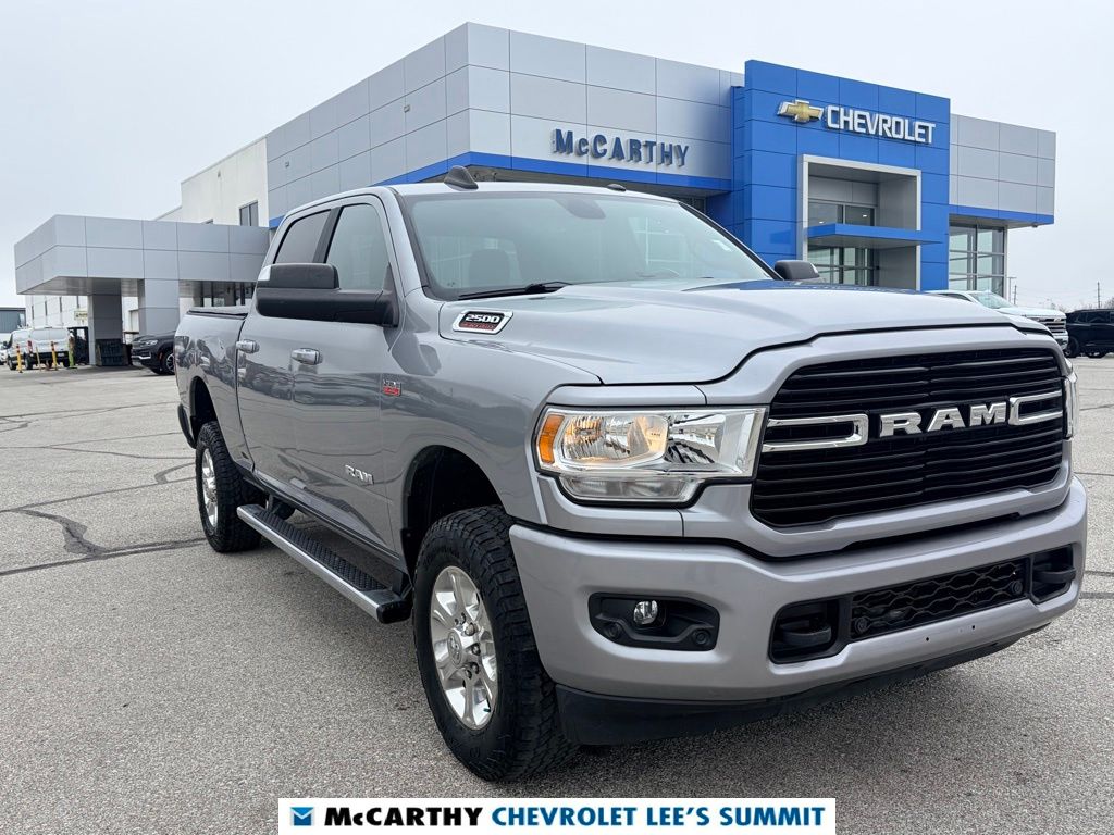 Billet Silver Metallic Clearcoat 2020 RAM 2500 Big Horn Crew Cab 4WD Pickup Truck Four-Wheel Drive 8-Speed Automatic
