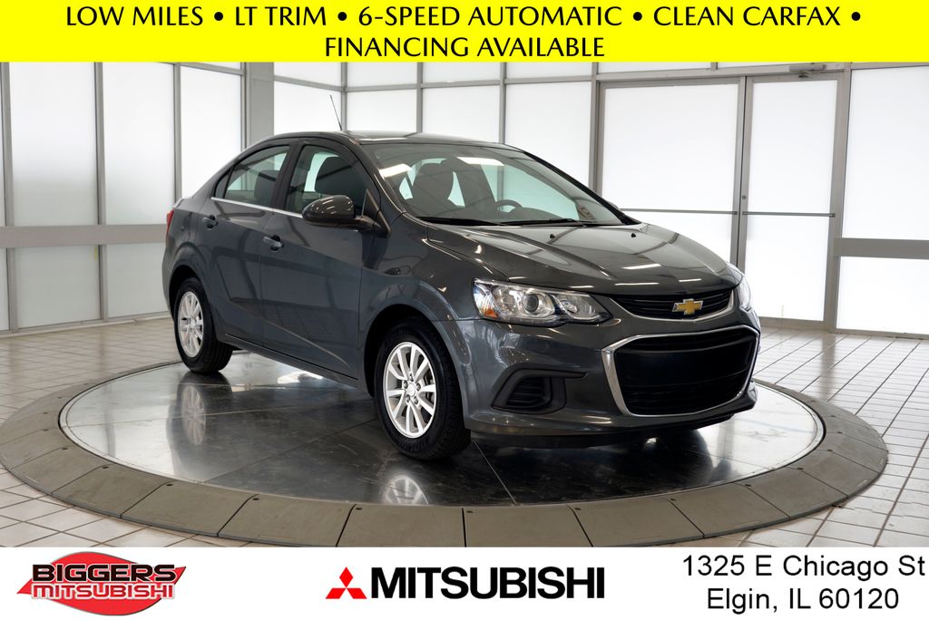 Nightfall Gray Metallic 2019 Chevrolet Sonic LT Sedan FWD Sedan Front-Wheel Drive 6-Speed Automatic