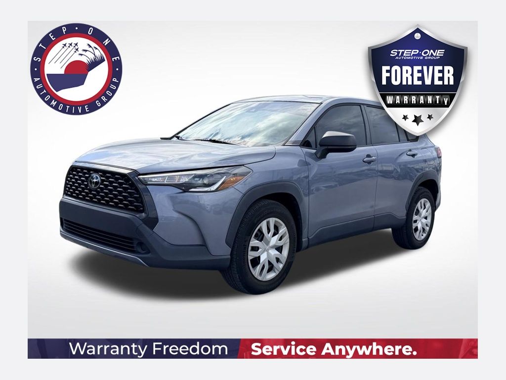 Celestite 2022 Toyota Corolla Cross SUV / Crossover Front-Wheel Drive Continuously Variable Transmission