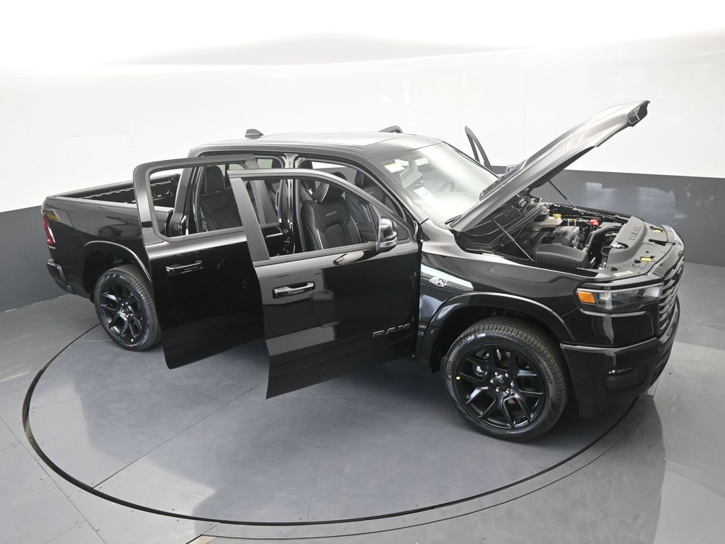 New 2026 Diamond Black Crystal Pearlcoat Ram Laramie image 70