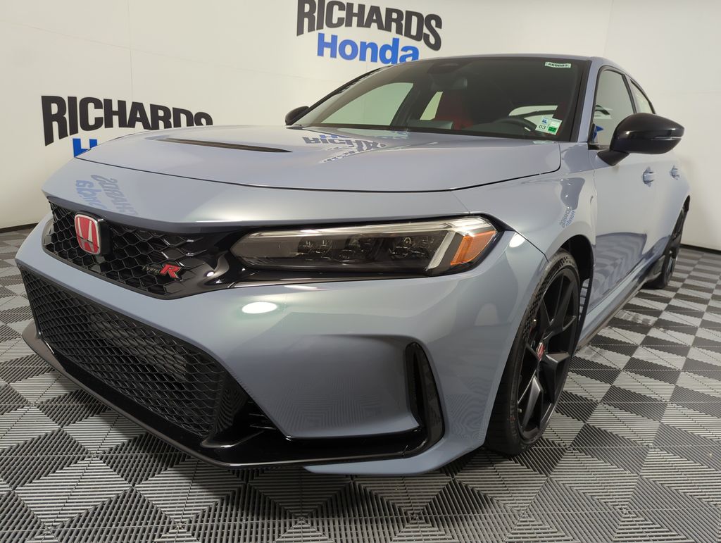 Sonic Gray Pearl 2026 Honda Civic Type R FWD Hatchback Front-Wheel Drive 6-Speed Manual