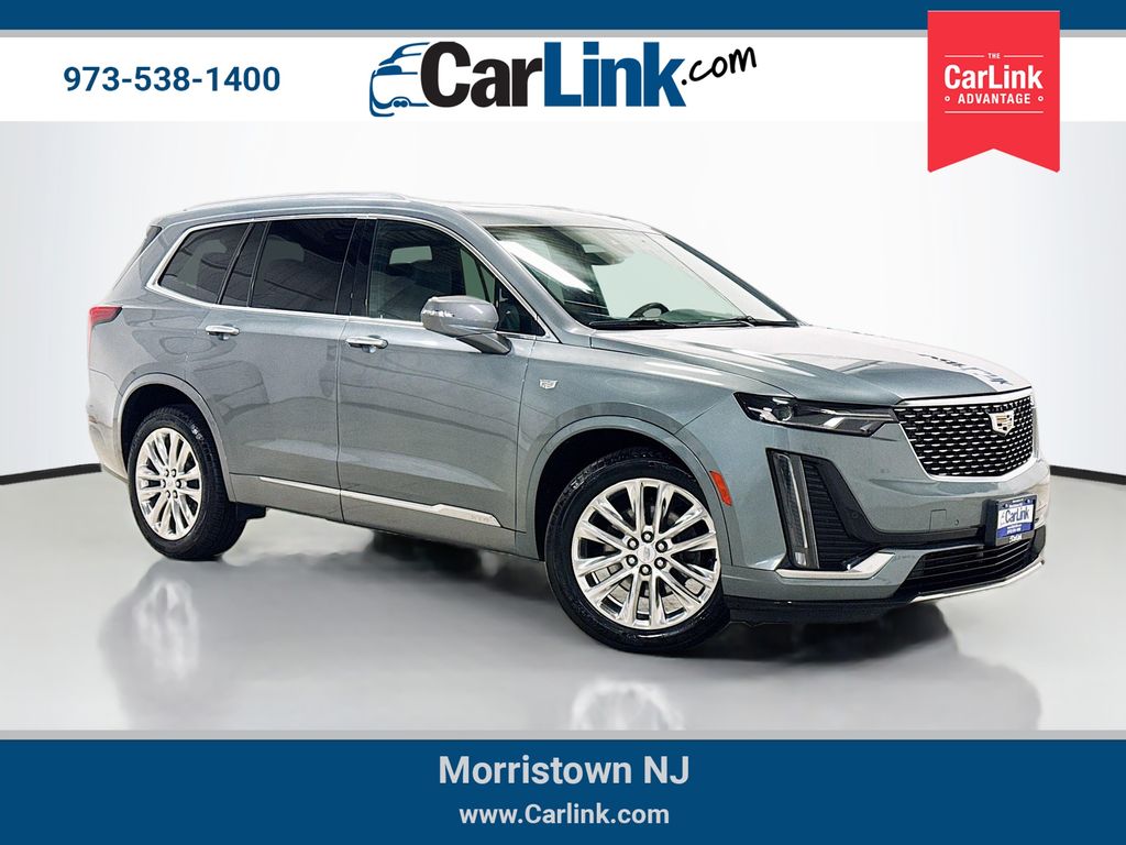 Gray (Satin Steel Metallic) 2020 Cadillac XT6 Premium Luxury AWD SUV / Crossover Four-Wheel Drive 9-Speed Automatic