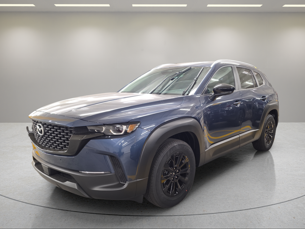 2026 Mazda CX-50 Hybrid Preferred Blue at Rochrich Mazda