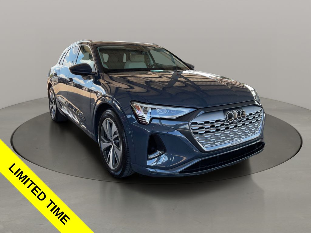 Plasma Blue Metallic 2024 Audi Q8 e-tron SUV / Crossover All-Wheel Drive Automatic