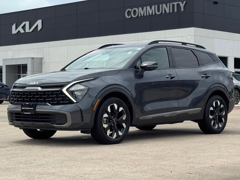 2023 Kia Sportage X-Line Gray at DeMontrond Automotive Group