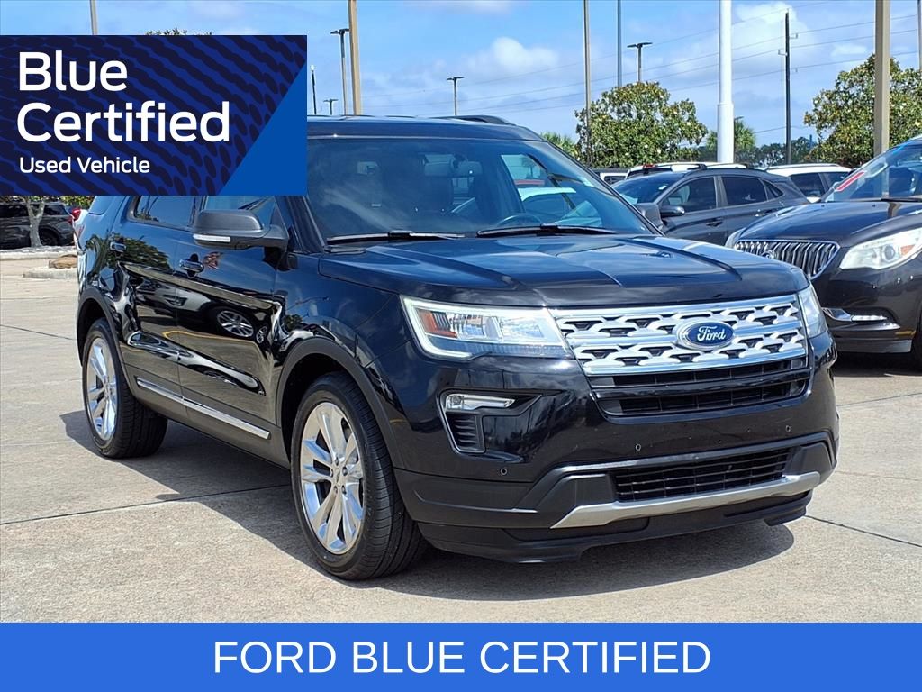 2019 Ford Explorer XLT Black at Baytown Hyundai