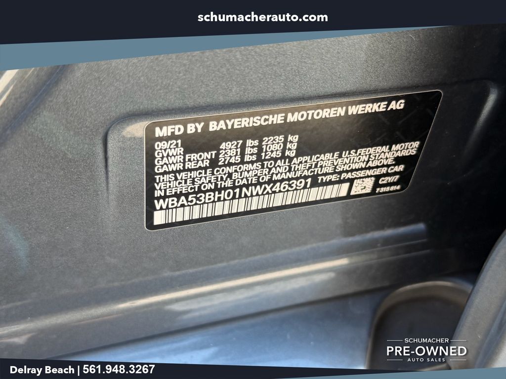used 2022 BMW 5-Series car, priced at $27,777