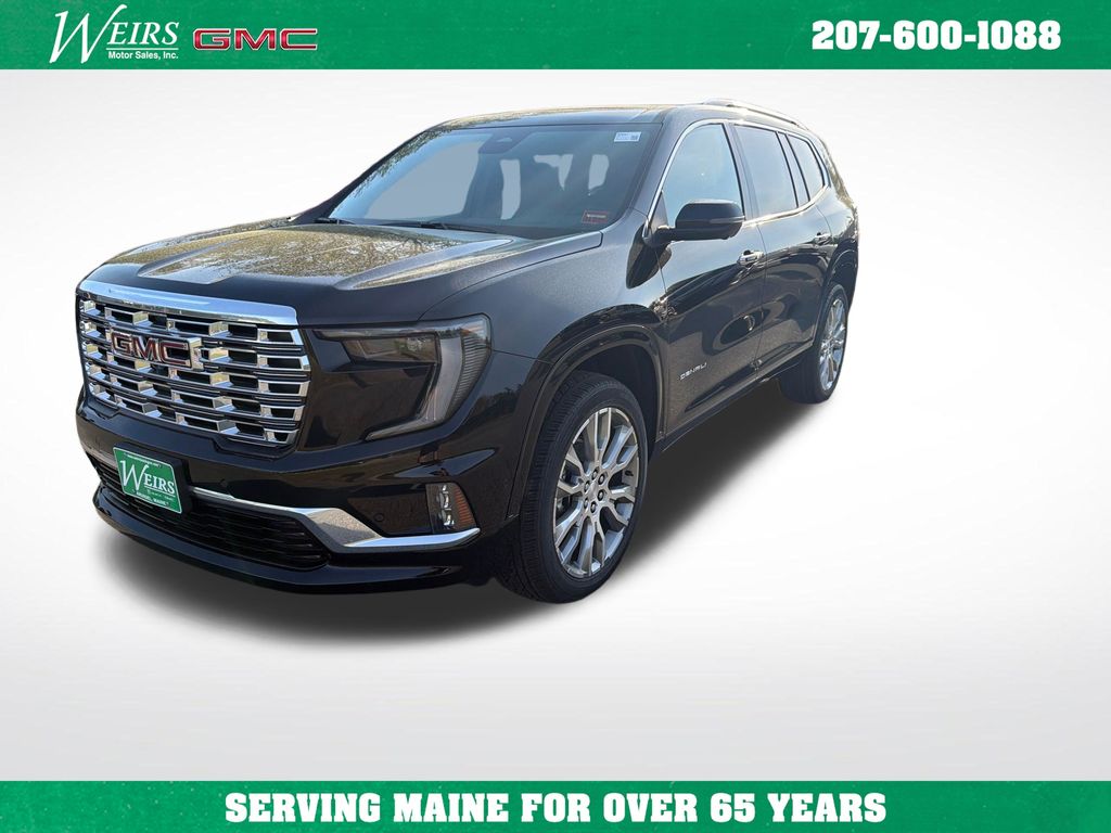 Black (Ebony Twilight Metallic) 2026 GMC Acadia Denali AWD SUV / Crossover Four-Wheel Drive 8-Speed Automatic