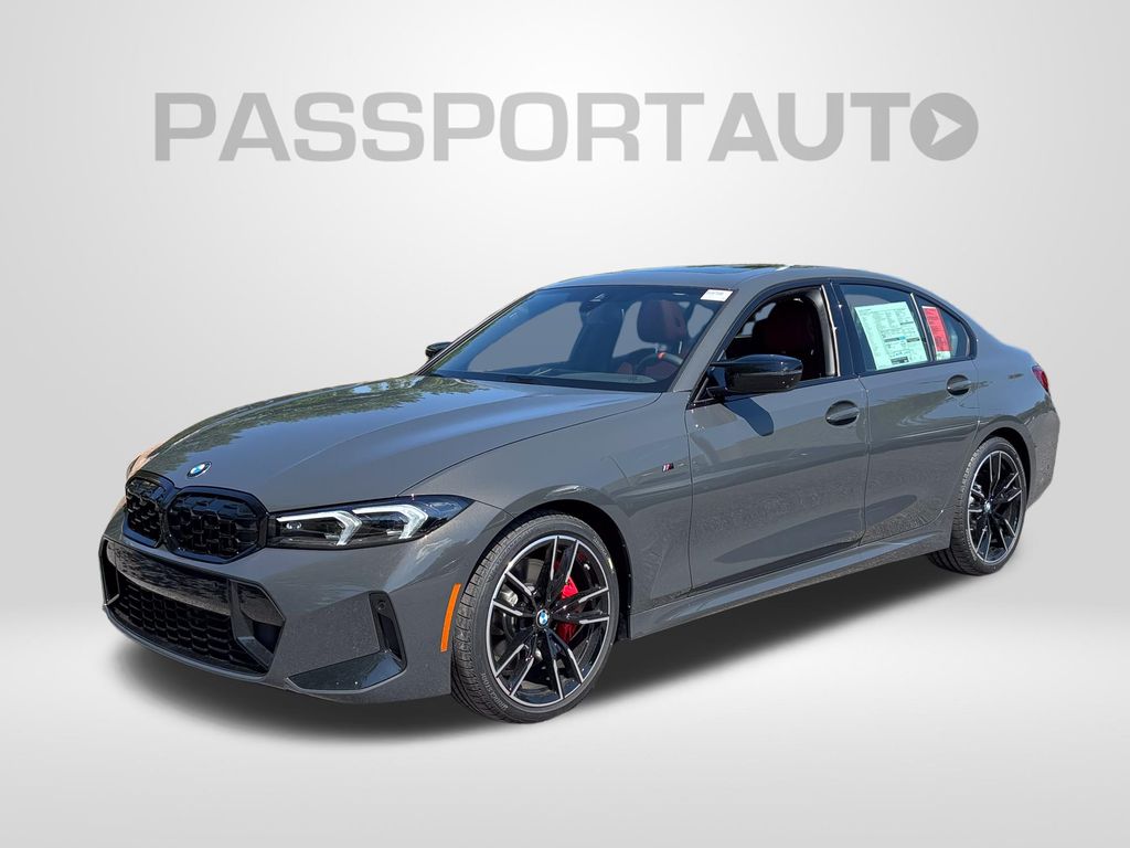 Gray (Dravit Grey Metallic) 2026 BMW 3 Series Sedan All-Wheel Drive 8-Speed Automatic