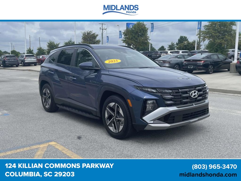 Atlantis Blue 2025 Hyundai Tucson SUV / Crossover Front-Wheel Drive 8-Speed Automatic