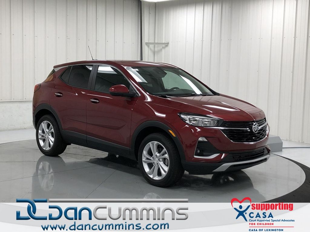 Chili Red Metallic 2020 Buick Encore GX Preferred AWD SUV / Crossover All-Wheel Drive 9-Speed Automatic