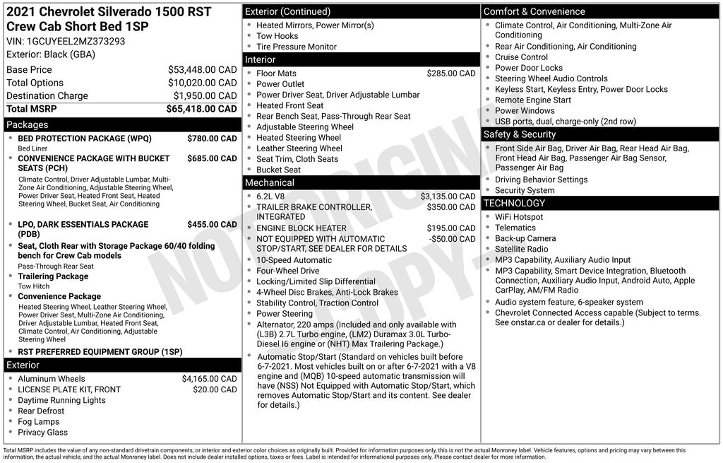 Used 2021 Chevrolet Silverado 1500 Truck