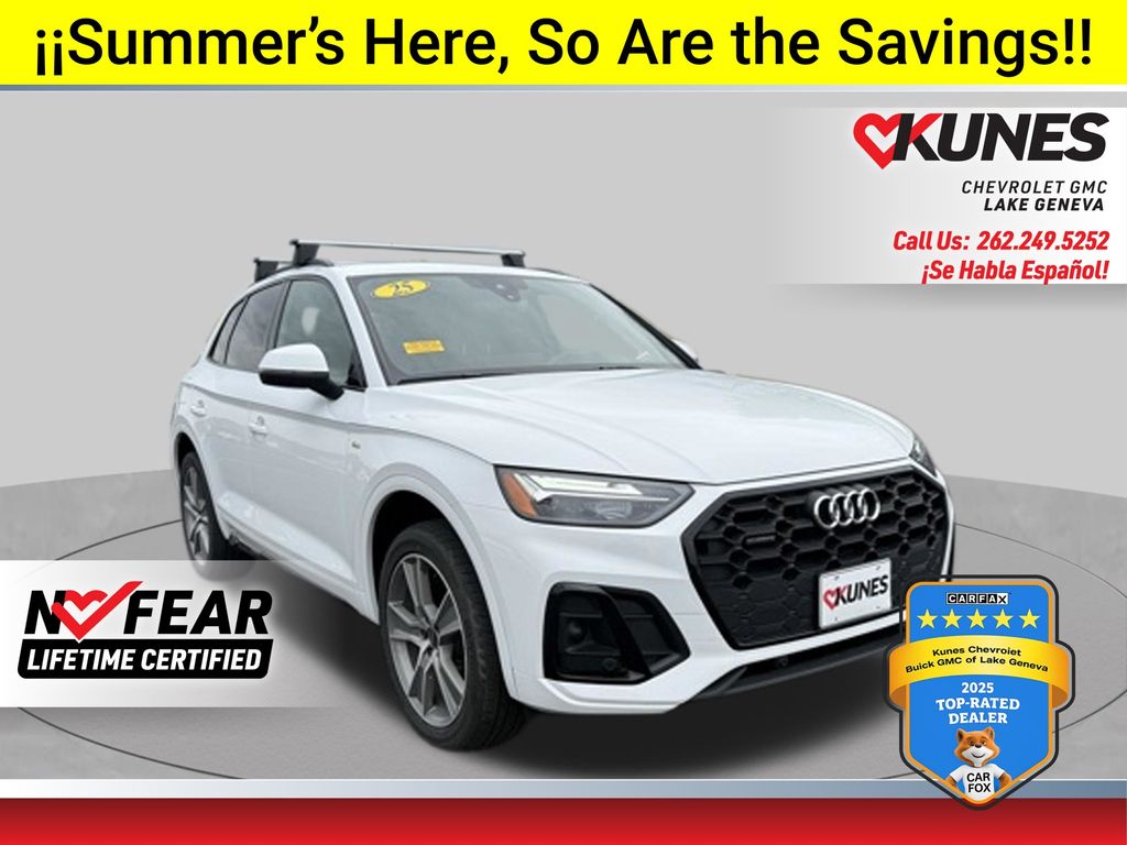 White 2025 Audi Q5 SUV / Crossover All-Wheel Drive 7-Speed Automatic