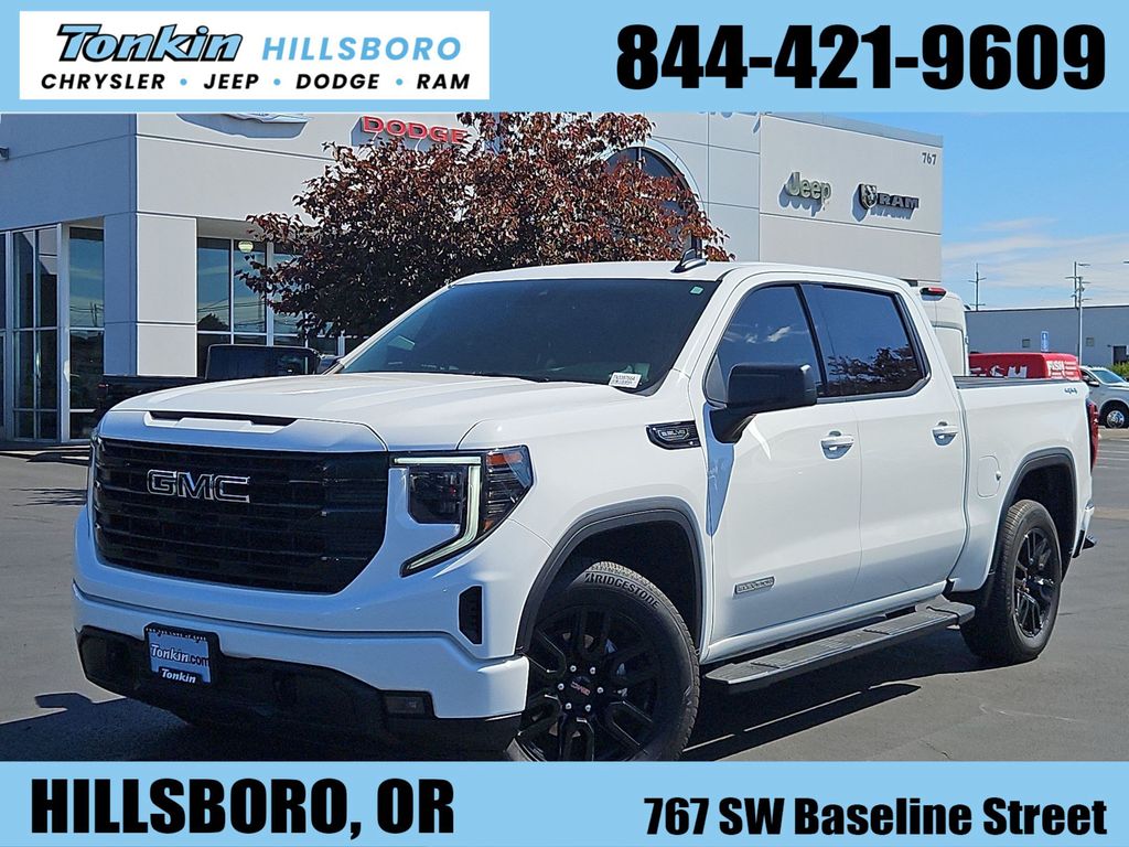 Summit White 2024 GMC Sierra 1500 Pickup Truck Four-Wheel Drive Automatic