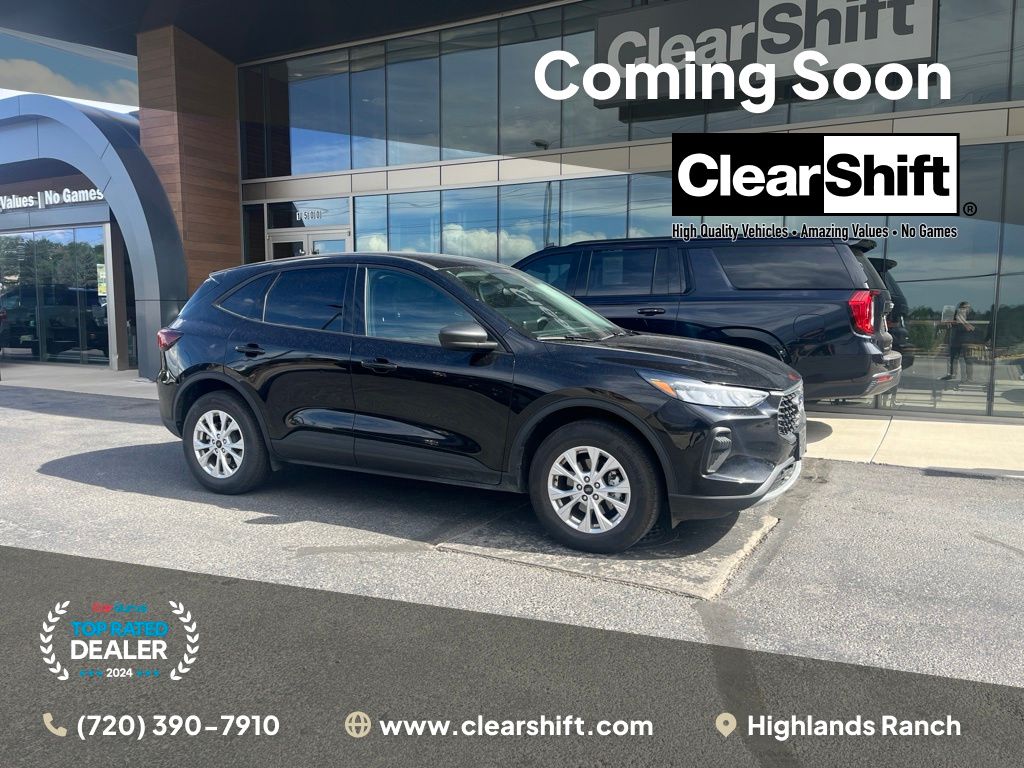 Black Metallic 2025 Ford Escape SUV / Crossover All-Wheel Drive 8-Speed Automatic
