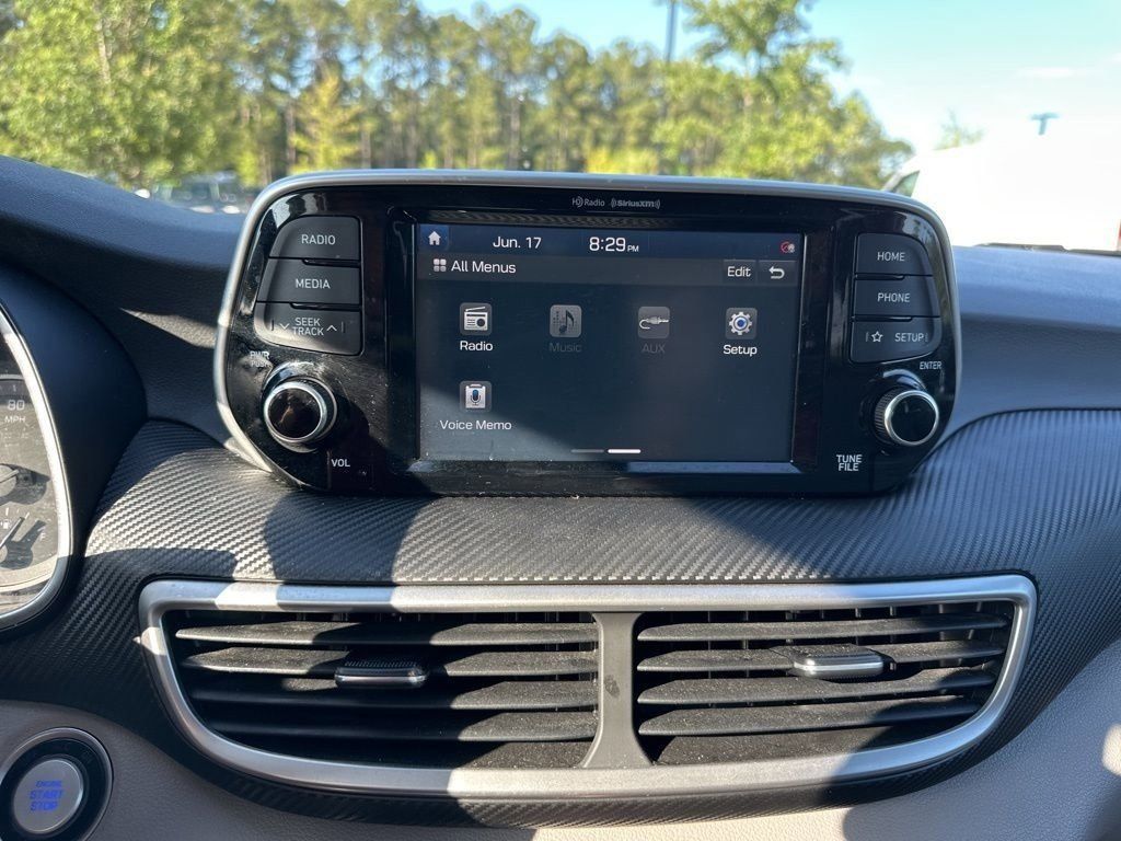 2021 White Cream Hyundai Tucson Value FWD SUV