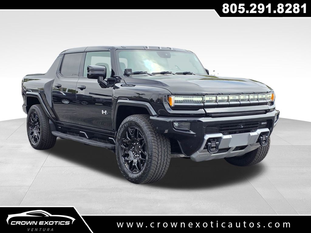 Void Black 2024 GMC Hummer EV Pickup Pickup Truck All-Wheel Drive 1-Speed Automatic
