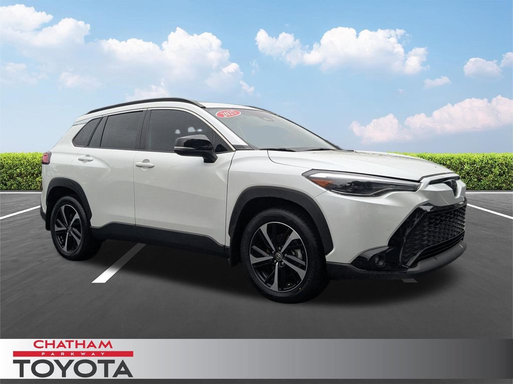 Pearl 2025 Toyota Corolla Cross Hybrid SUV / Crossover All-Wheel Drive Continuously Variable Transmission