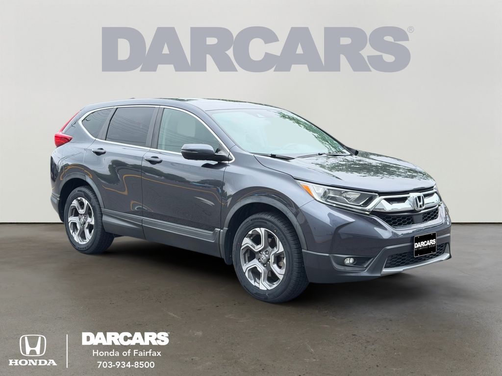 Gray 2018 Honda CR-V SUV / Crossover All-Wheel Drive Continuously Variable Transmission