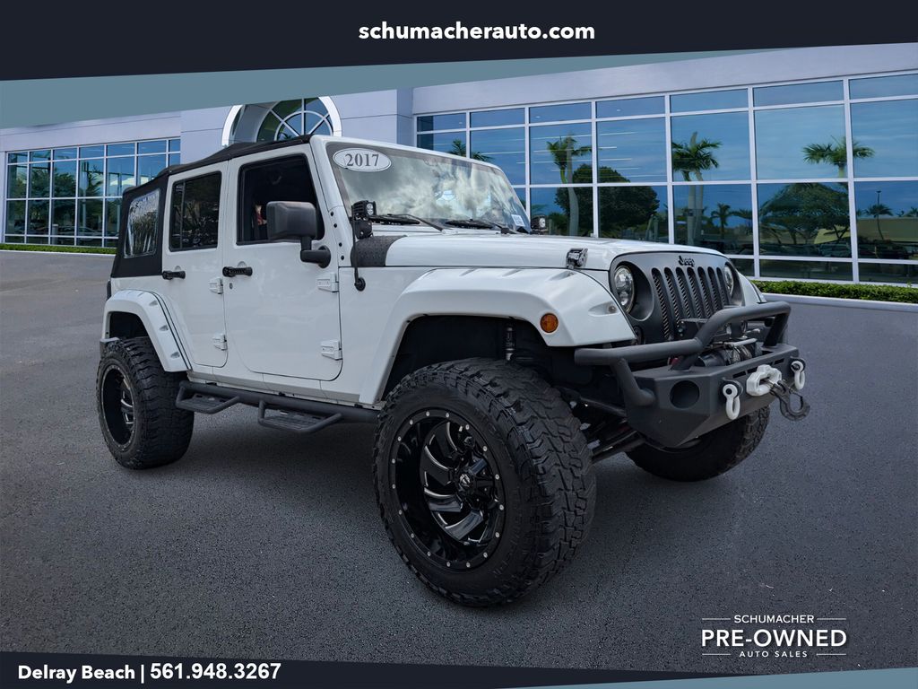 used 2017 Jeep Wrangler car, priced at $21,498