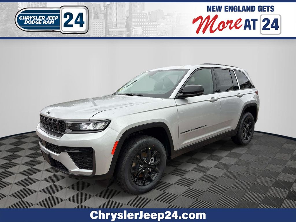 Silver 2026 Jeep Grand Cherokee SUV / Crossover Four-Wheel Drive 8-Speed Automatic