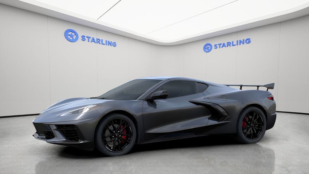 Pitch Gray Metallic 2027 Chevrolet Corvette Coupe Rear-Wheel Drive 8-Speed Dual Clutch