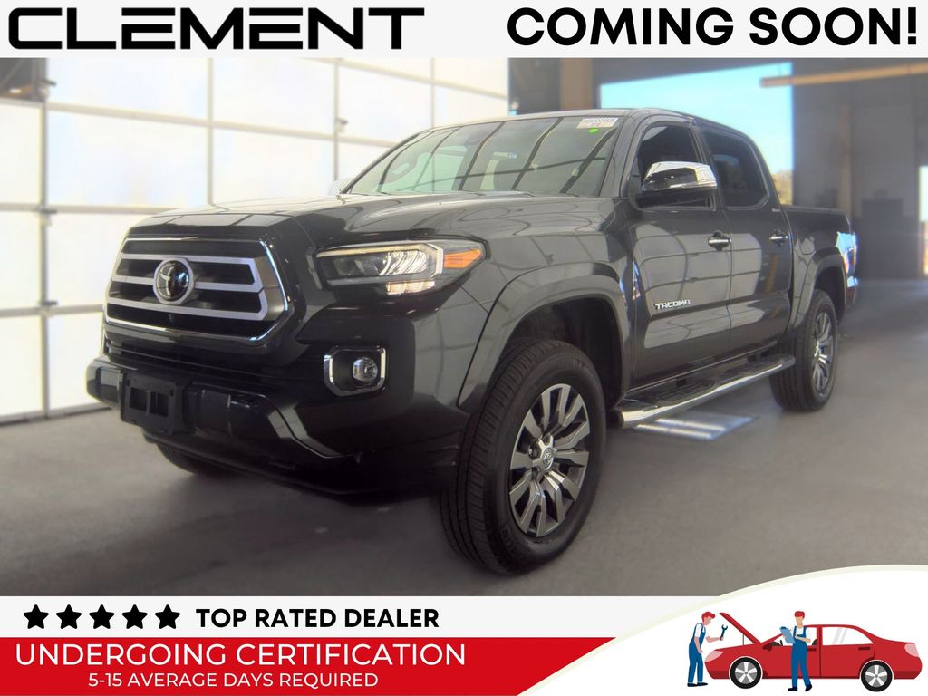 Magnetic Gray Metallic 2023 Toyota Tacoma Pickup Truck Four-Wheel Drive 6-Speed Automatic