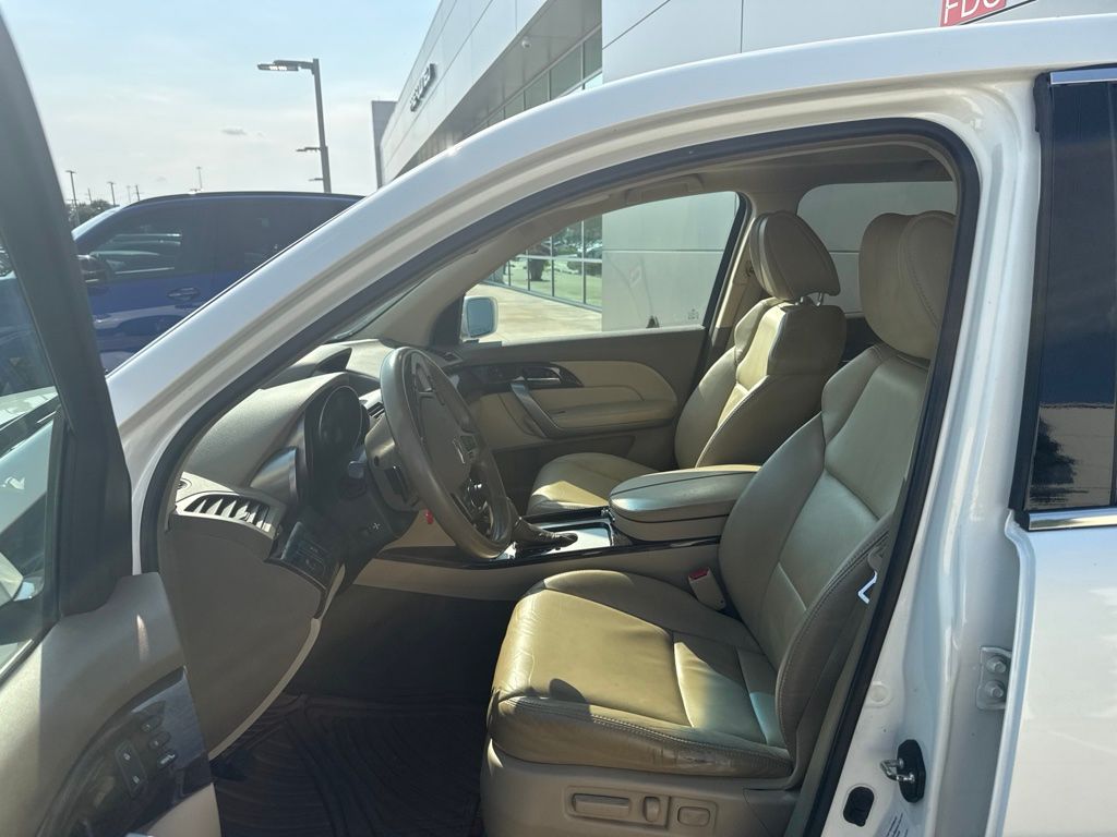 2013 Acura MDX Technology White at Central Houston Nissan