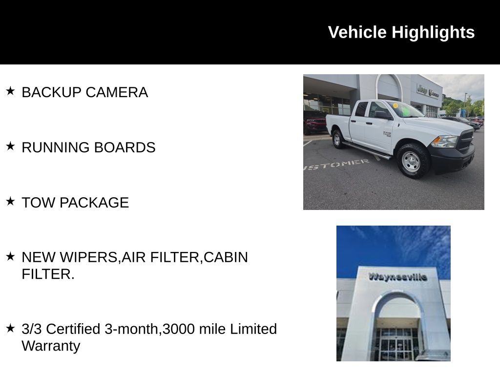 used 2019 Ram 1500 Classic car, priced at $15,117