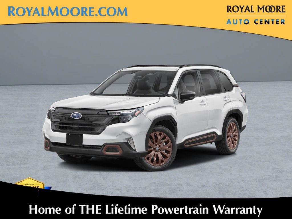 Crystal White Pearl 2026 Subaru Forester SUV / Crossover All-Wheel Drive Continuously Variable Transmission