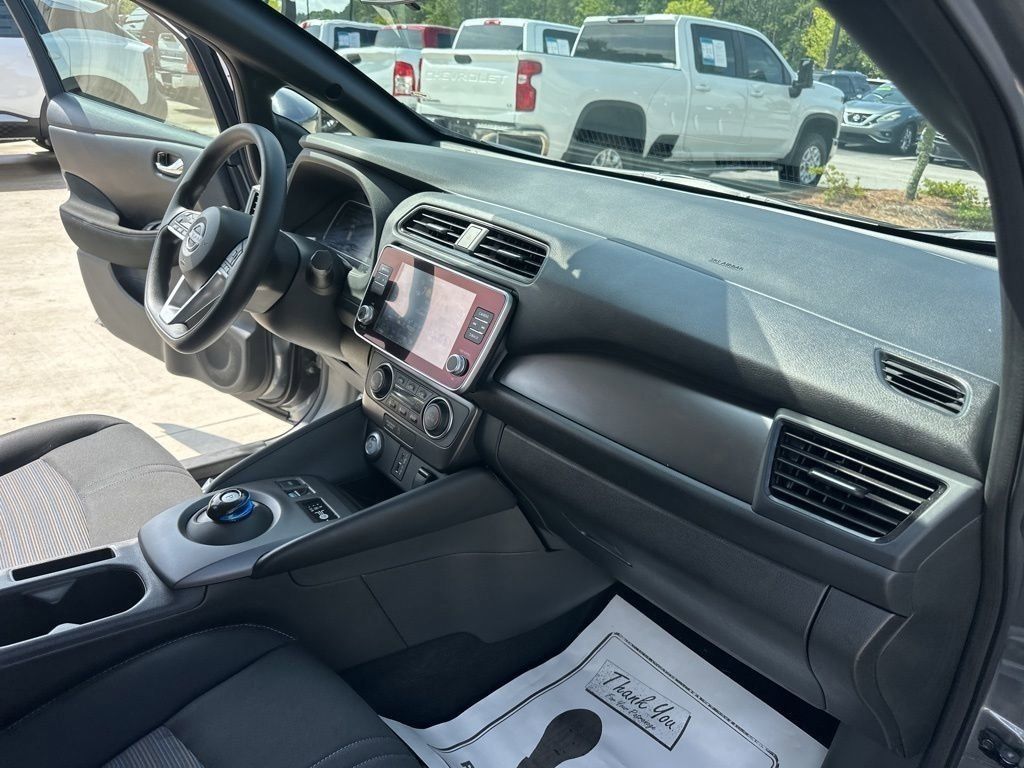 2024 Gun Metallic Nissan LEAF S FWD Hatchback