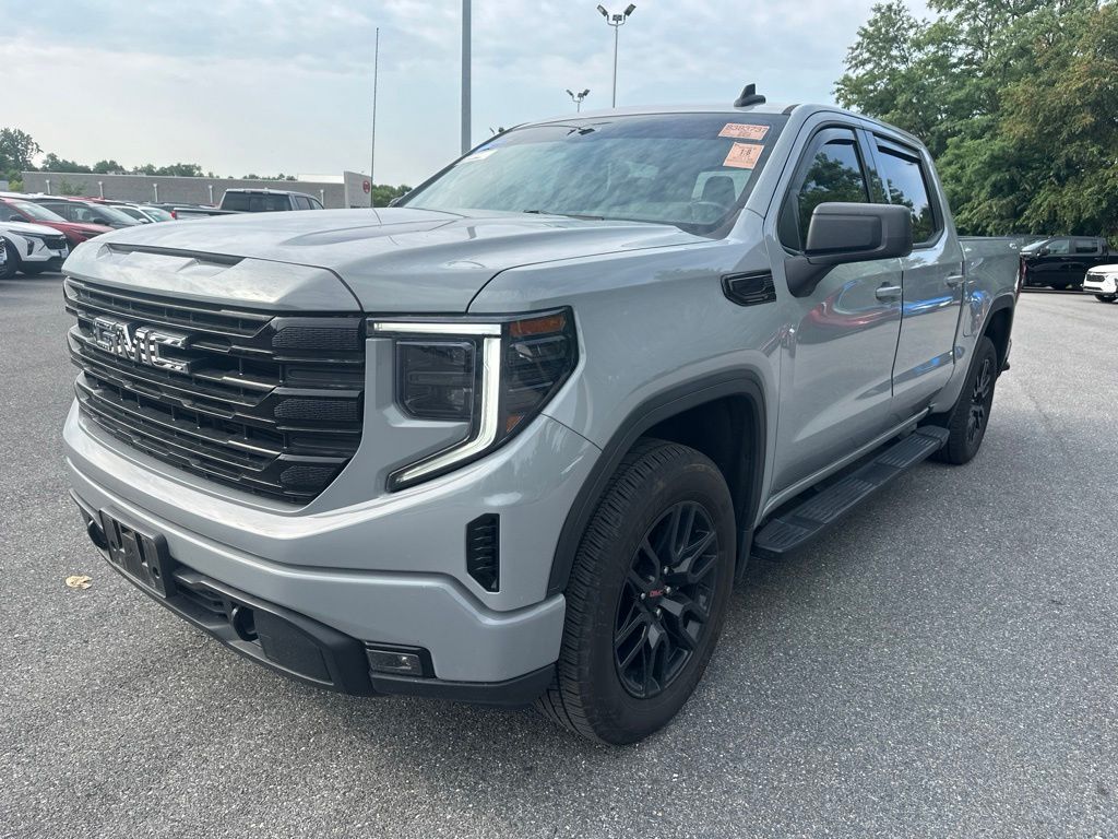 Gray 2024 GMC Sierra 1500 Pickup Truck Four-Wheel Drive 8-Speed Automatic