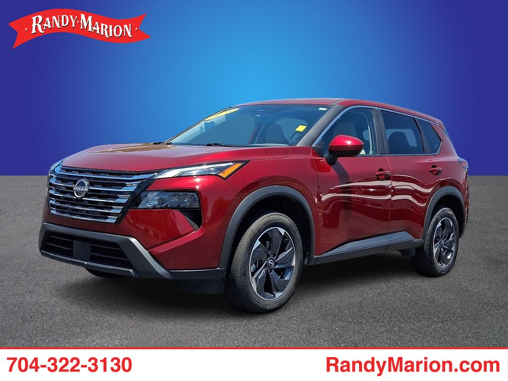 Red (Scarlet) 2025 Nissan Rogue SV AWD SUV / Crossover All-Wheel Drive Continuously Variable Transmission