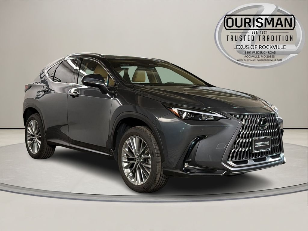 Cloudburst Gray 2026 Lexus NX Hybrid 350h Premium AWD SUV / Crossover All-Wheel Drive Continuously Variable Transmission