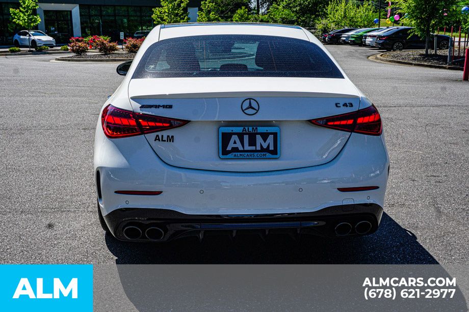 Used 2024 White Mercedes-Benz C 43 AMG® image 11