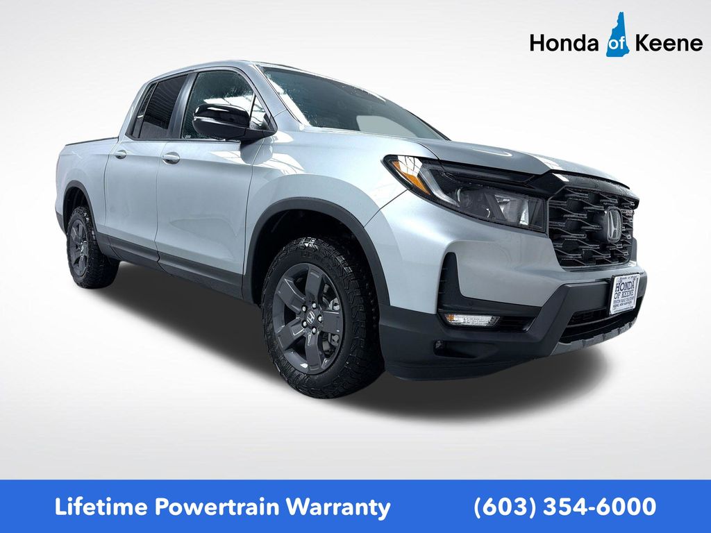 Solar Silver Metallic 2026 Honda Ridgeline Pickup Truck All-Wheel Drive 9-Speed Automatic