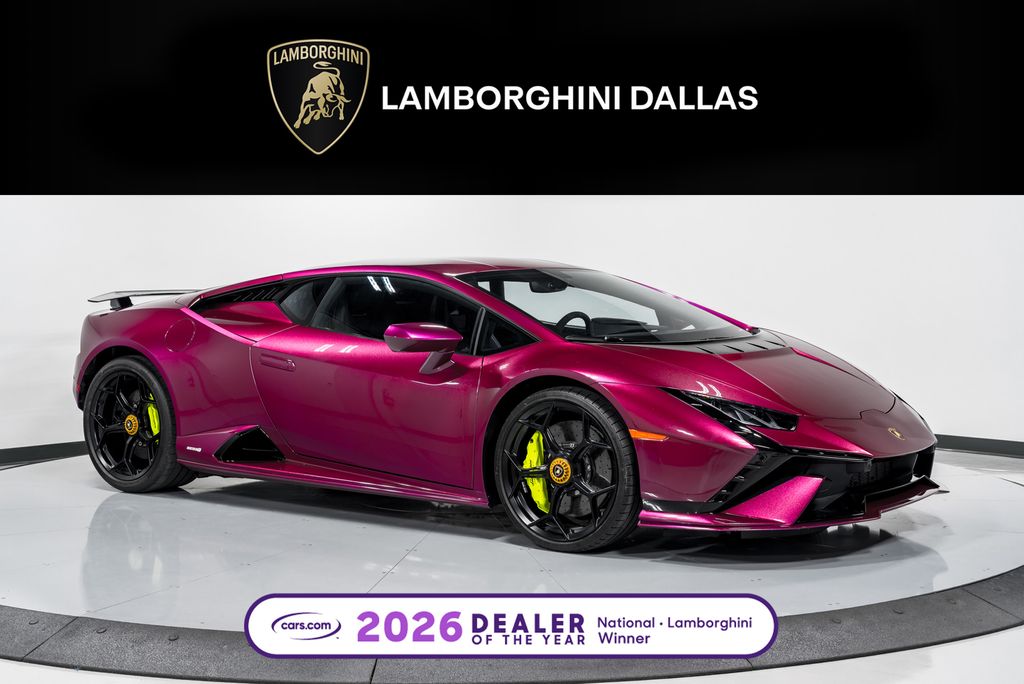 Viola Bast Metallic 2023 Lamborghini Huracan Coupe Rear-Wheel Drive 7-Speed Automatic